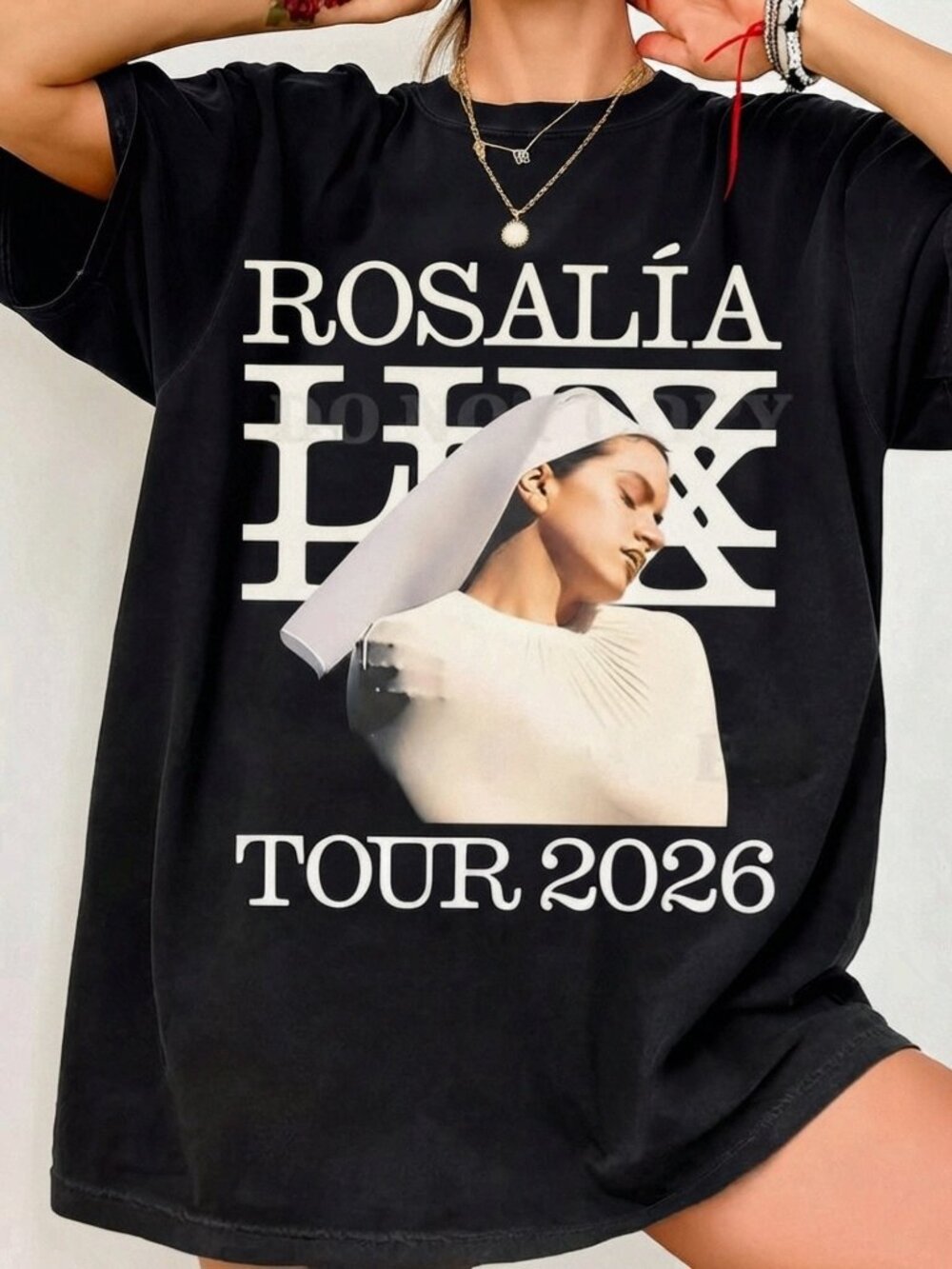 Rosalia Lux Tour 2026 Vintage Graphic T-Shirt